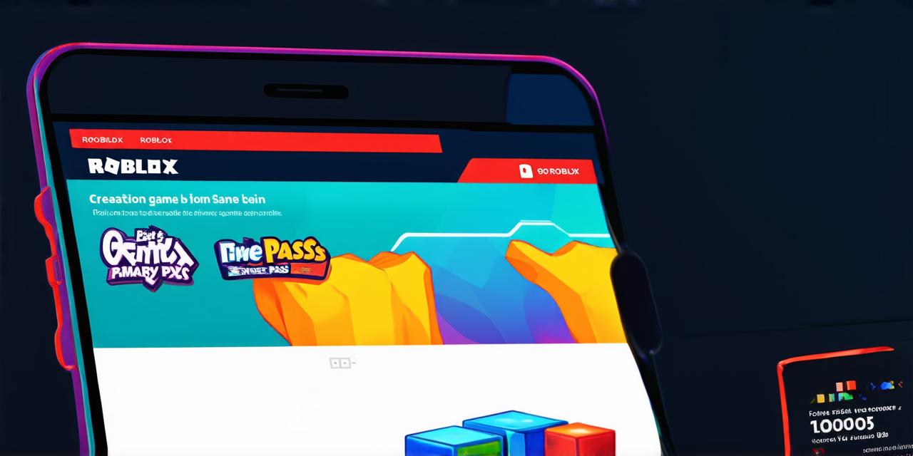 How to create a game pass in Roblox on a mobile device